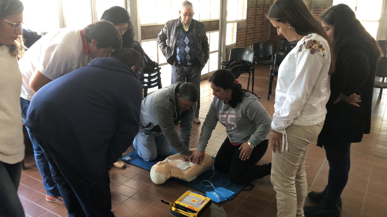 GREMEDA realizó jornada sobre Primeros Auxilios en Tomas Gomensoro