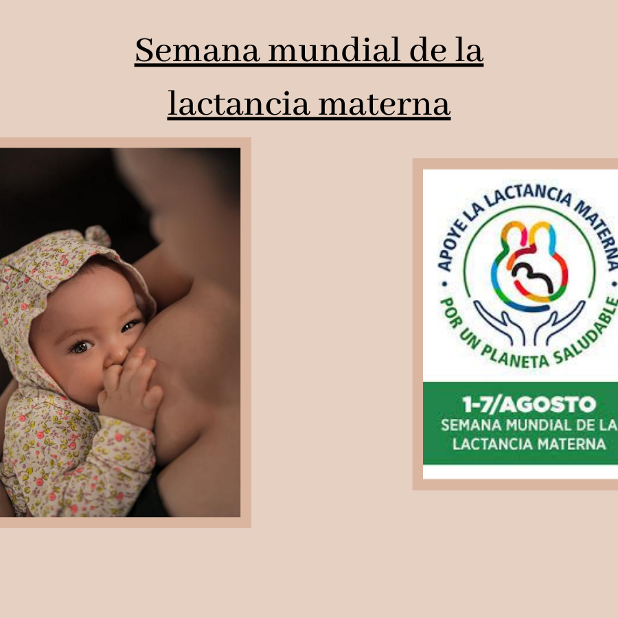Semana mundial de la lactancia materna – Claudia